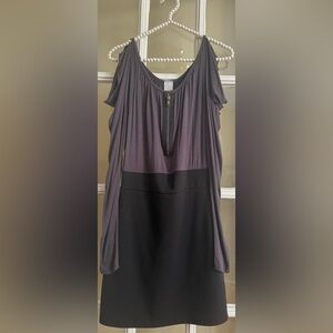 Vintage Dress with Open Shoulders